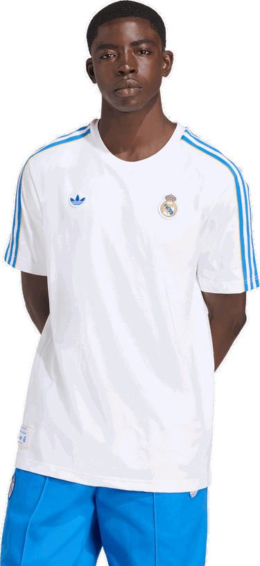T-shirt adidas Originals Real Madrid Icon T-Shirt Hvid | jn3064, 4