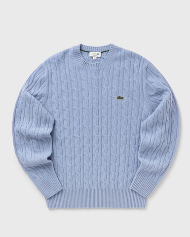 Sweater Lacoste Lacoste Cable Knit Sweater Blå | AH2924-HBP, 1