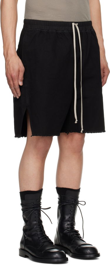 Shorts Rick Owens DRKSHDW Hollywood Long Boxers Shorts Sort | DU01E3383 CVS, 1