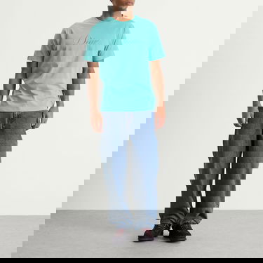 T-shirt Dime Dime Cursive T-Shirt, Size Large Turkis | DIMEFA2574TEA, 4