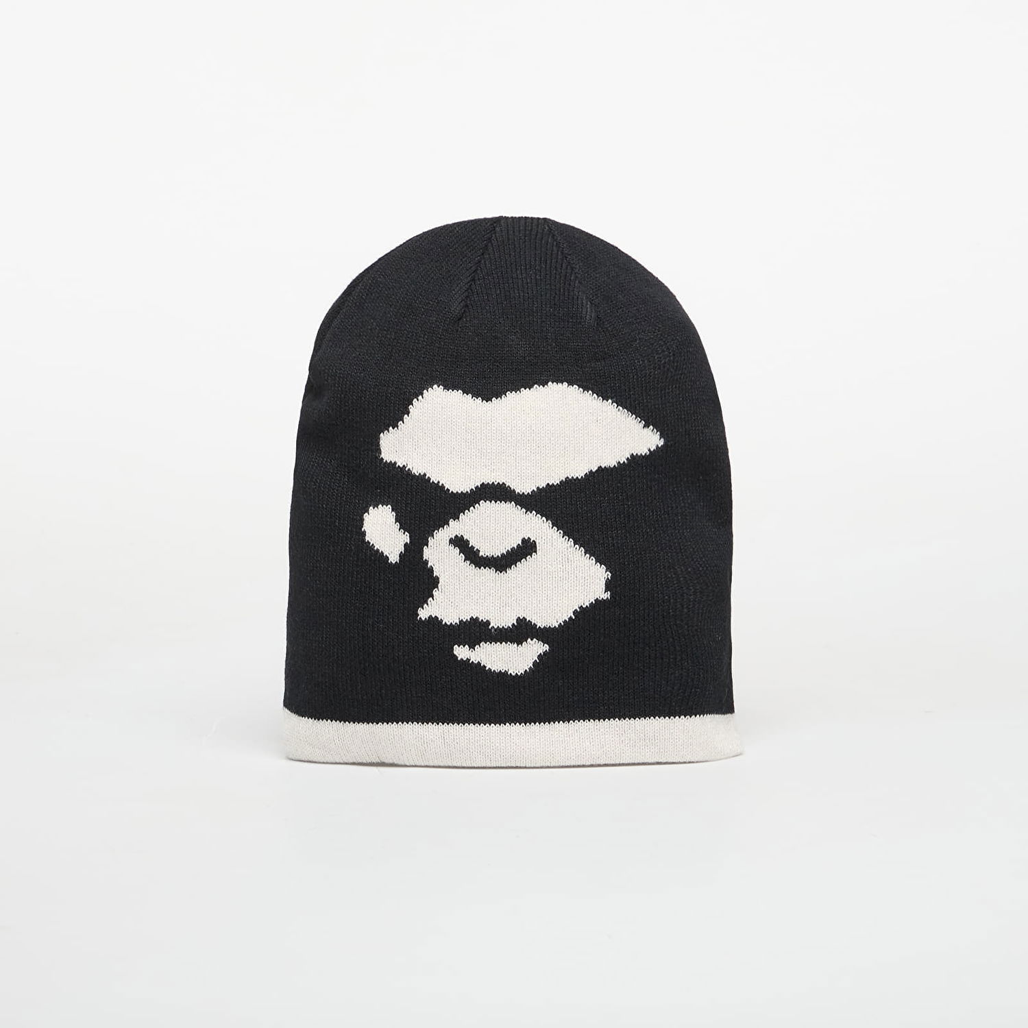 Beanie BAPE Mad Face Knit Cap Sort | 001HTL801006MBLK, 0