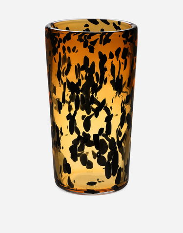 Home decor Dolce & Gabbana Dolce & Gabbana Cylindrical Murano Glass Vase Large Flerfarvet | TCC047TCACOUL003, 1