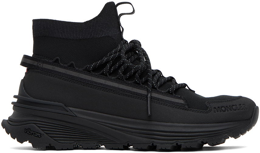 Sneakers og sko Moncler Black Monte Runner High Sort | I209A4M00220M2056, 0