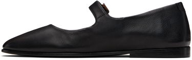 Sneakers og sko Marsèll Marsell Scivolo Leather Ballerina Flats Sort | MW8376 P010, 2