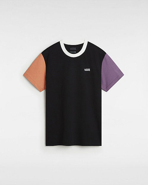 T-shirt Vans Colorblock Boyfriend Fit T-shirt Sort | VN000JDK1KP, 0