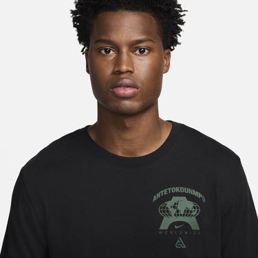 T-shirt Nike M90 Giannis Sort | FV8408-010, 4