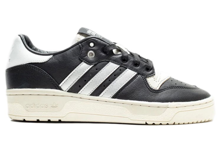 Sneakers og sko adidas Originals Rivalry Low Consortium Black Silver Metallic Sort | ID7389, 0
