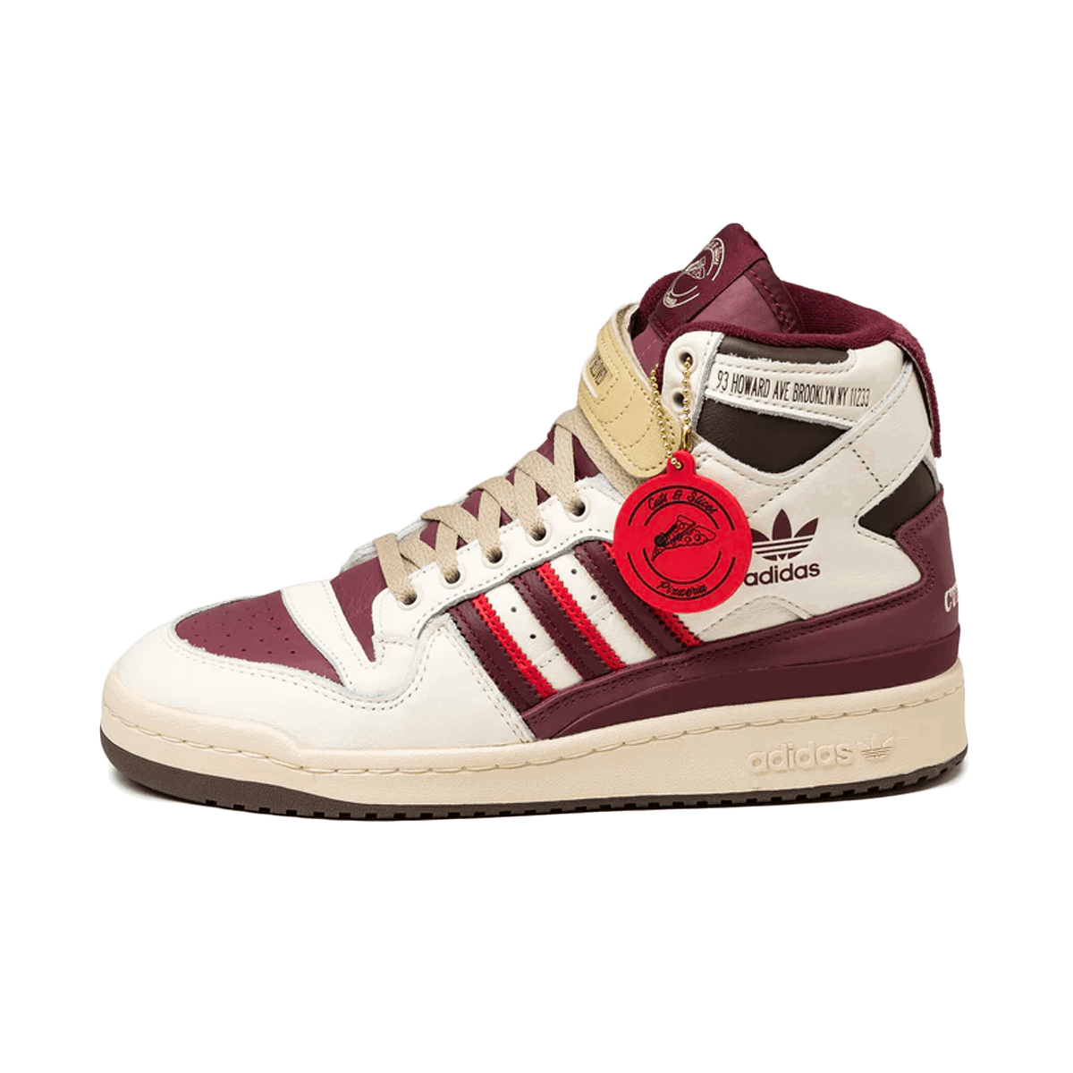 Sneakers og sko adidas Originals Forum High "Cuts & Slices" Bourgogne | FZ6567, 0