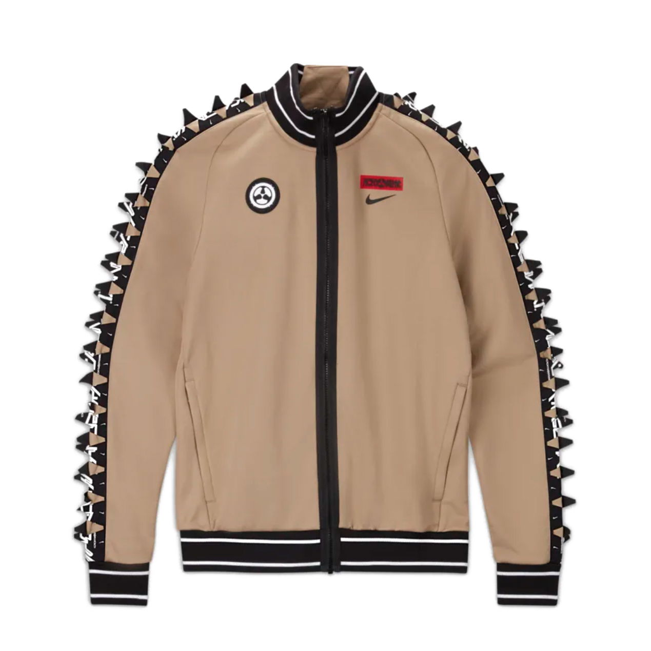 Jakke Nike Lab x Acronym Knit Jacket Brown Beige | CZ4673-247, 0