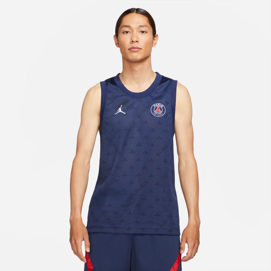 Jersey Jordan Psg Mesh Jersey Mørkeblå | DB6478-410, 0