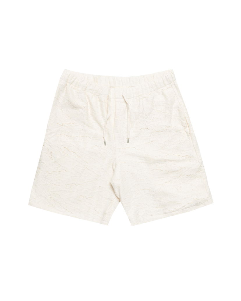 Shorts Arte Antwerp Arte Antwerp Crochet Shorts Hvid | SS25-234SHO