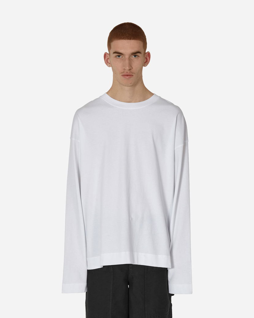 T-shirt Dries Van Noten Oversized T-Shirt Hvid | 241-021119-8603 001