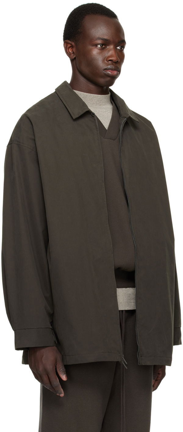 Vindjakke Fear of God Essentials Zip Jacket Grøn | 202BT224190F, 1