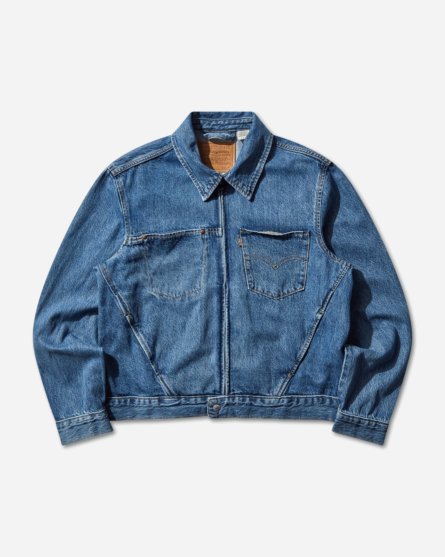 Jakke Levi's Twist Trucker Jacket Blå | 003M3 0001, 1