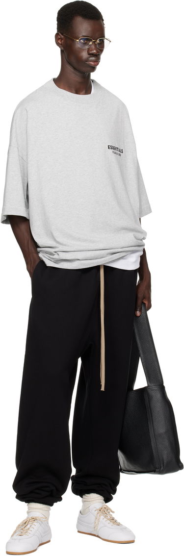 T-shirt Fear of God Essentials Jersey Crewneck T-Shirt Grå | 125HO244368F, 4