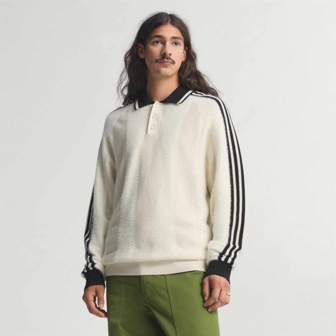 Polo skjorte adidas Performance Knitted Polo Shirt Hvid | JX3836, 0