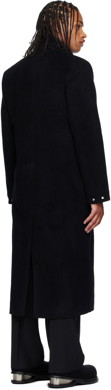 Frakker HELIOT EMIL HELIOT EMIL Titan Wool Coat Sort | AW25_M_01_013_BLK01, 2