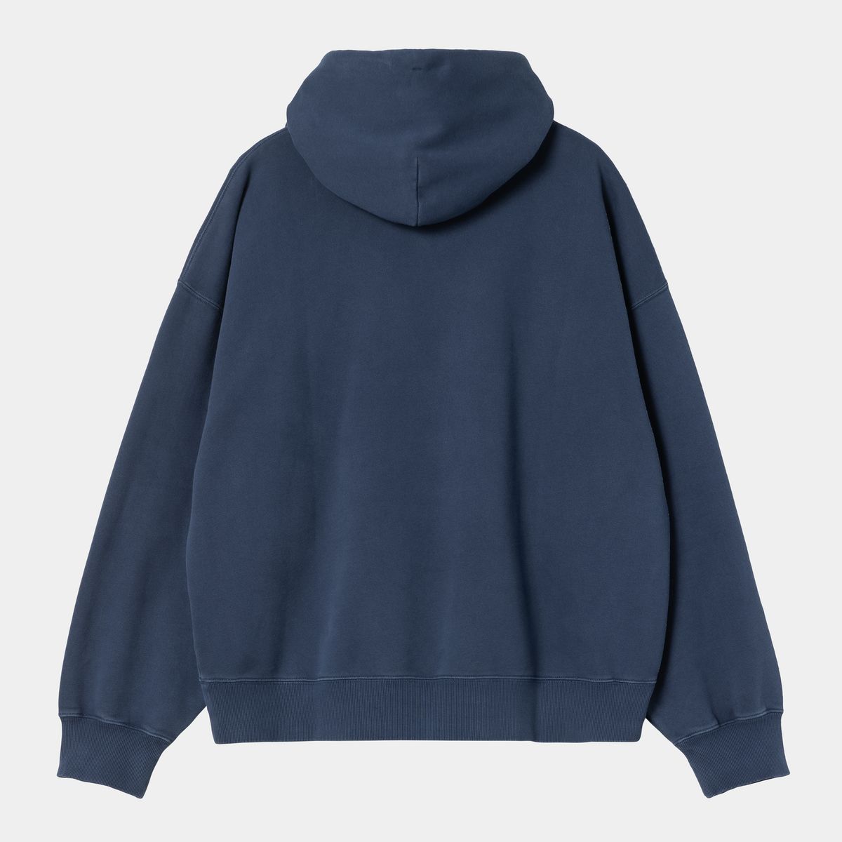 Sweatshirt Carhartt WIP Hooded Benton Sweatshirt Jupiter garment dyed Mørkeblå | I034589_78, 1