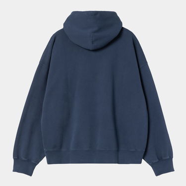 Sweatshirt Carhartt WIP Hooded Benton Sweatshirt Jupiter garment dyed Mørkeblå | I034589_78, 1