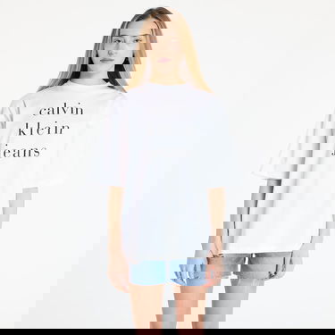 T-shirt CALVIN KLEIN Calvin Klein Jeans Short Sleeve Logo T-Shirt Hvid | LV047B827G YAA, 0