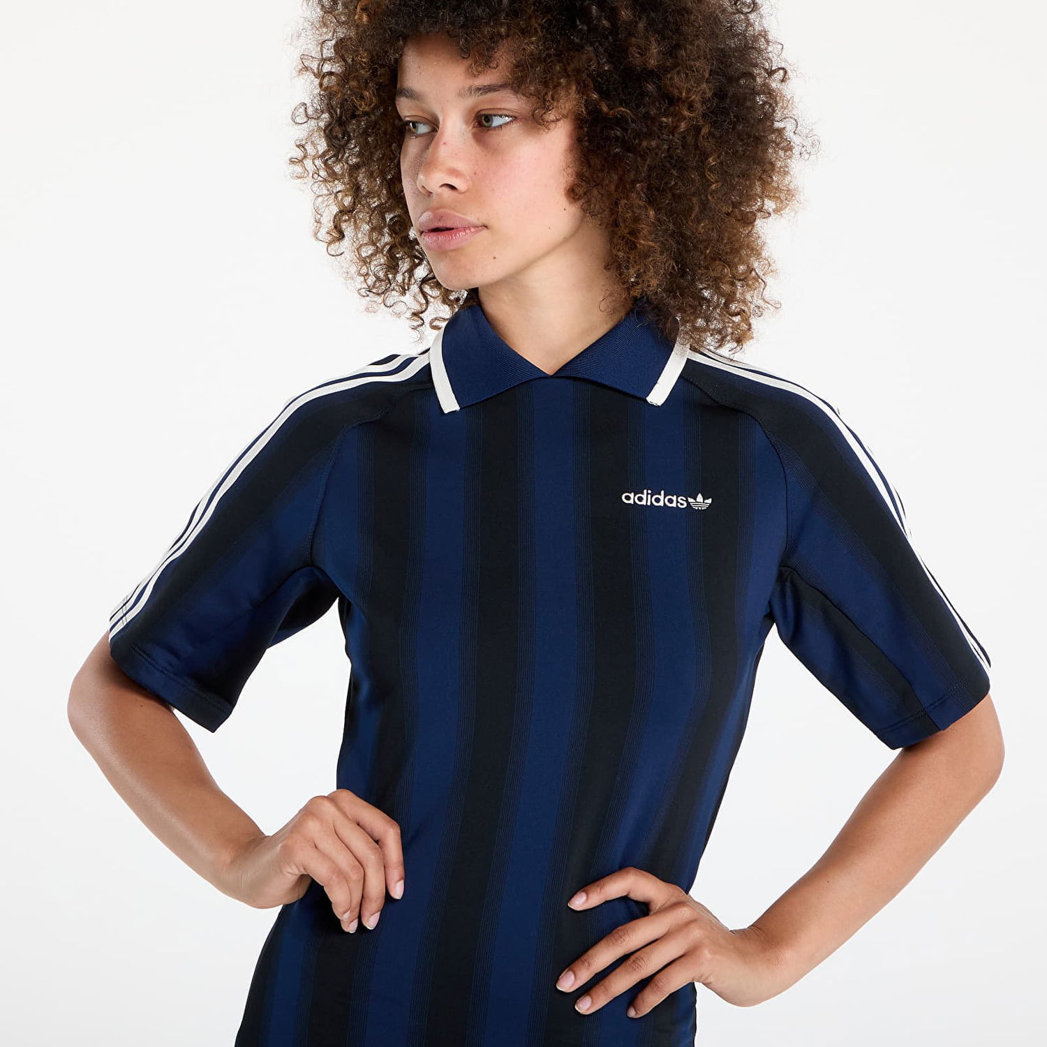 Kjole adidas Performance Football Inspired Graphic Dress Blå | JW5143, 1