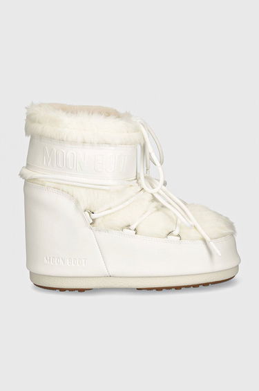Sneakers og sko Moon Boot MB ICON LOW FAUX FUR Boots Hvid | 80D1409390.A002, 1