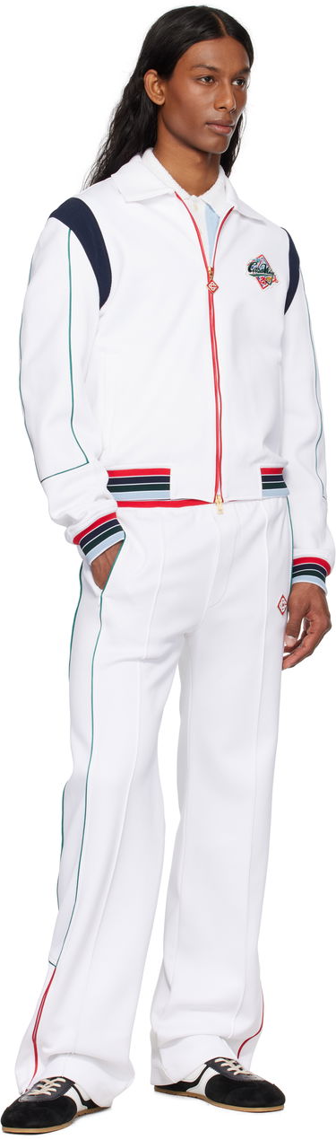 Træningsdragt Casablanca Casablanca 'Casa Way' Track Jacket Hvid | MS25-JTP-344-01, 3