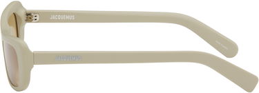 Solbriller Jacquemus La Casa Capri Sunglasses Beige | JAC55C7SUN, 2
