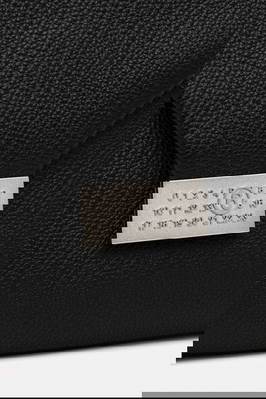 Håndtaske Maison Margiela MM6 Maison Margiela Leather Envelope Handbag Sort | SB5ZH0023.P7255.T8013, 3