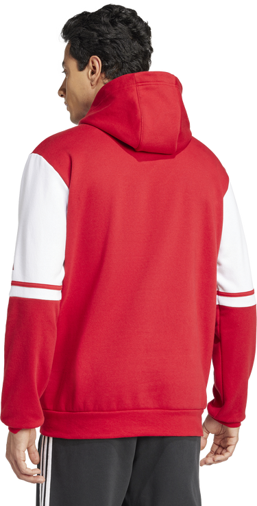 Sweatshirt adidas Originals SQ25 SW Hoodie Rød | jd2973, 3