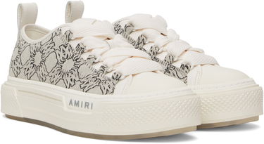 Tøj AMIRI AMIRI MA Quad Jacquard Court Low Hvid | AWFOSR1094, 3