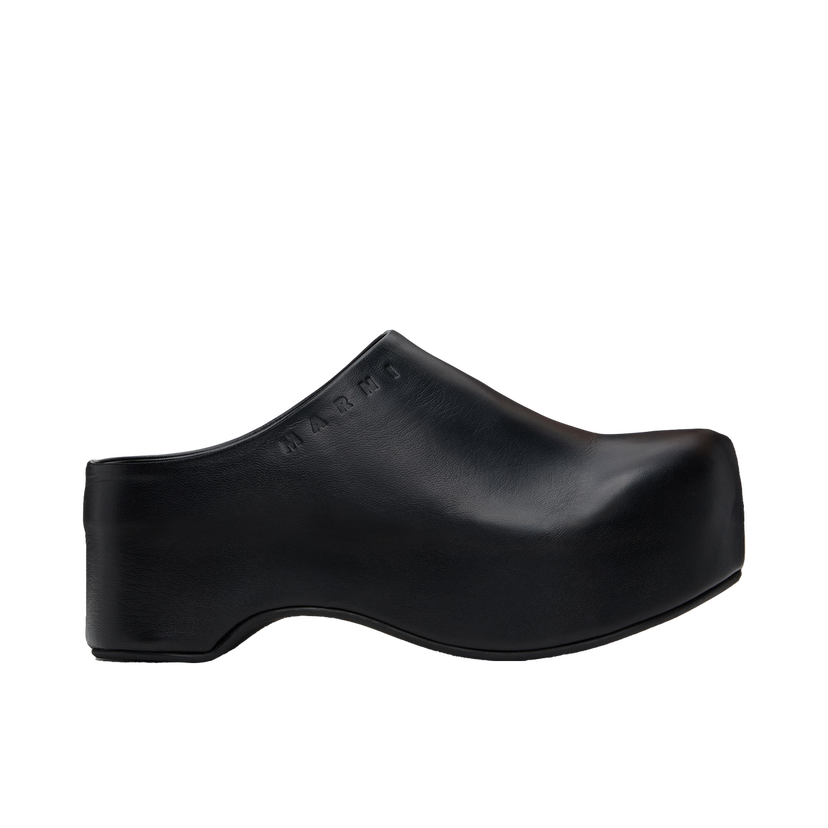 Sneakers og sko Marni Chunky Sabot Clog Loafers Sort | SBMS009704 P3628