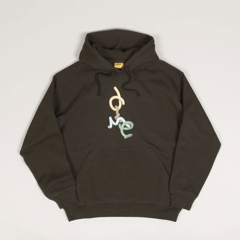 Sweatshirt Dime Play Hoodie Brun | DIMEFA2421BLK