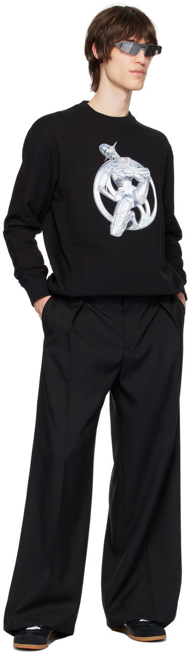 Sweatshirt Stella McCartney Stella McCartney Graphic Print Sweatshirt Sort | 6J02863SPY80, 3