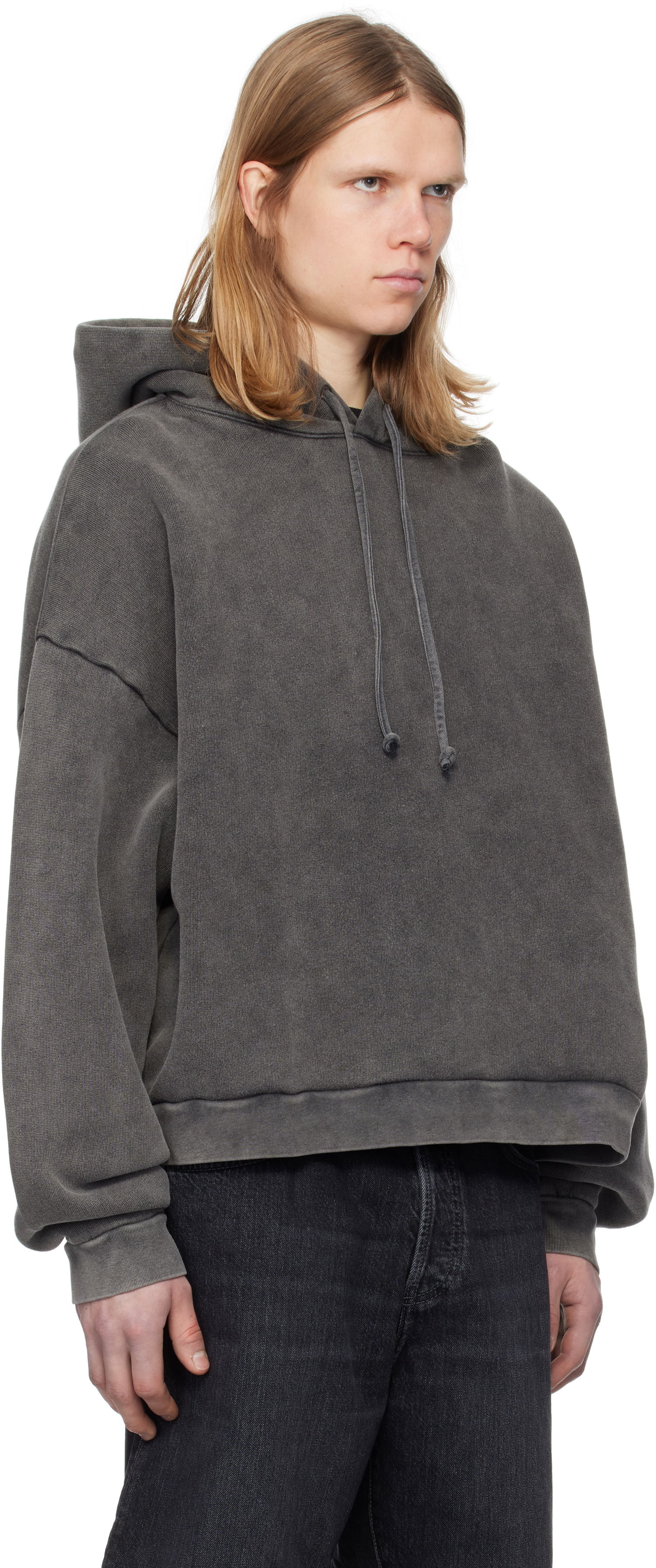 Sweatshirt Acne Studios Green Relaxed Fit Beige | CI0138-, 1