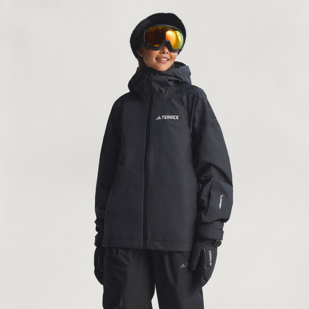Jakke adidas Performance Terrex Xperior Hybrid PRIMEKNIT CLIMAPROOF+ Jacket Sort | JC5293, 0