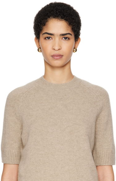 Øreringe Anine Bing Dome Earrings Metalisk | A-15-10408-GLD1, 2