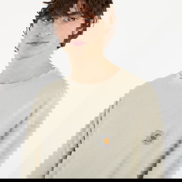 T-shirt Carhartt WIP Long Sleeve Vista Waffle T-Shirt Grå | I035304_5, 2