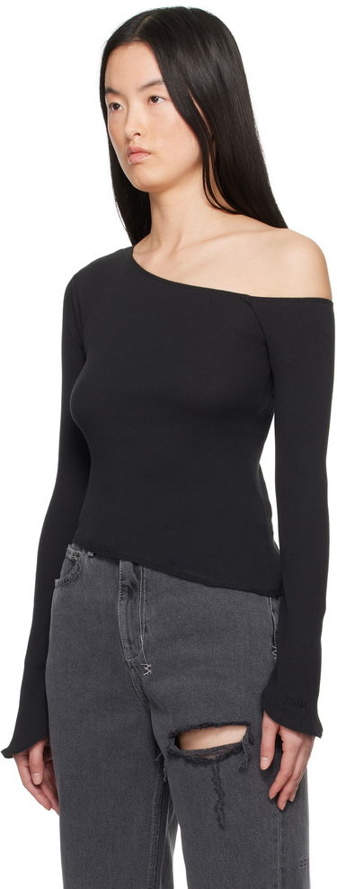 Sweater Ksubi Ksubi Blessings One Shoulder Ribbed Top Sort | WSP25FT011, 3