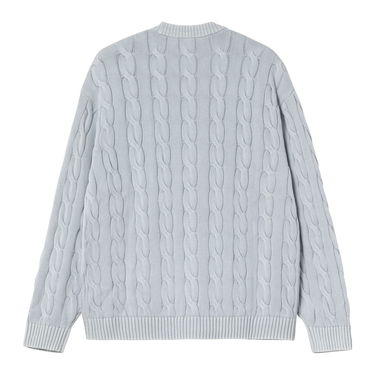Sweater Carhartt WIP Carter Cable Knit Cardigan Blå | I035178_6, 1