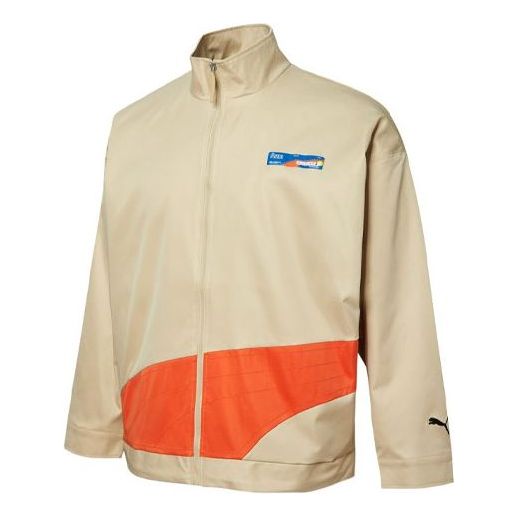 Vindjakke Puma Roaringwild Oversized Jacket Beige | 532591-20