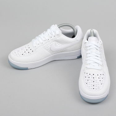 Sneakers og sko Nike W Air Force 1 Flyknit Low Hvid | 820256-101, 2