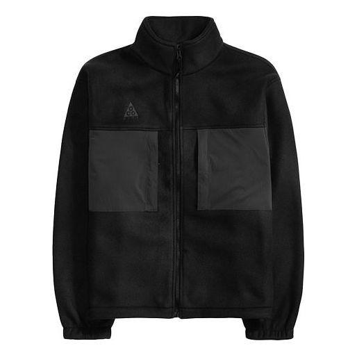 Sweatshirt Nike ACG ACG Splicing Polar Fleece Jacket Sort | BQ3446-011, 0
