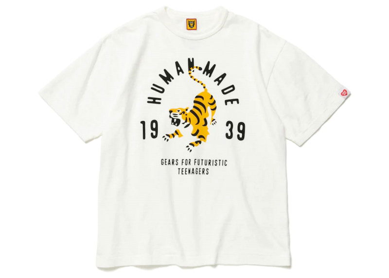 T-shirt Human Made Graphic Print T-Shirt Hvid | HM24TE003, 0