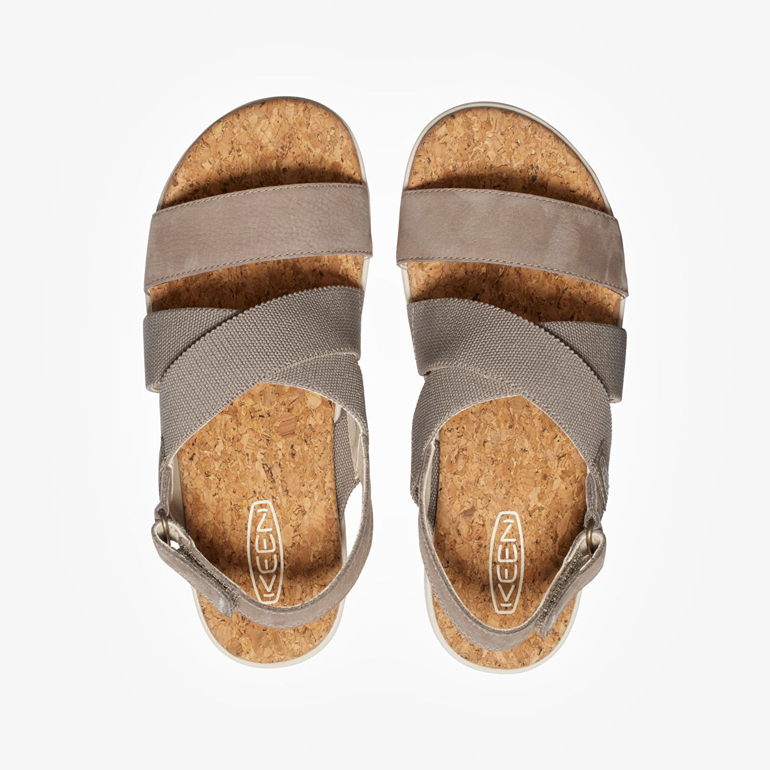 Sneakers og sko Keen Elle Criss Cross Sandals Beige | 10044104KEN01, 1