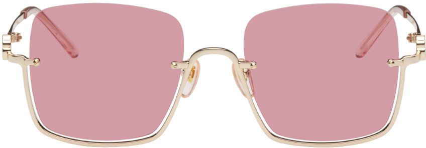 Solbriller Gucci Square Beige | GG1279S, 0