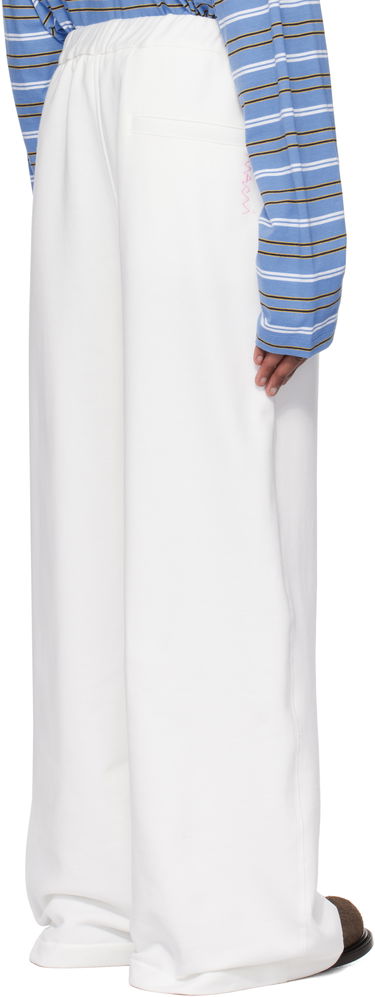Joggingbukser Marni Marni Loopback Sweatpants Hvid | PJMU0070A0 UTC275, 2