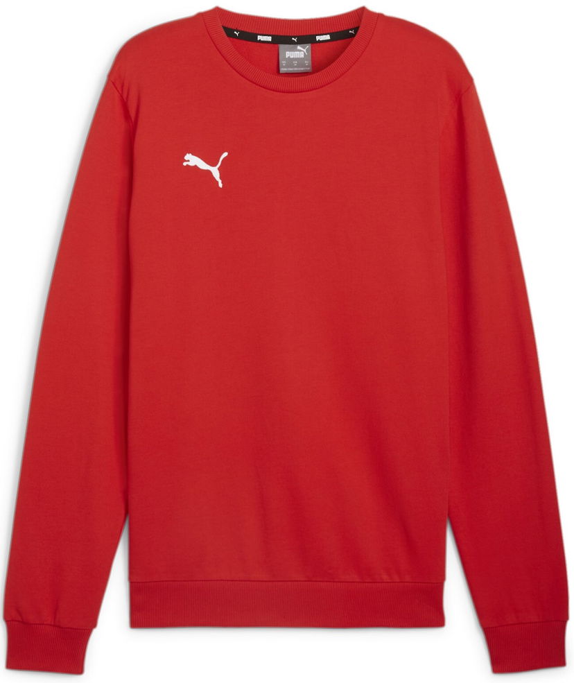 Sweatshirt Puma teamGOAL Casuals Crew Neck Sweat Rød | 658592-01