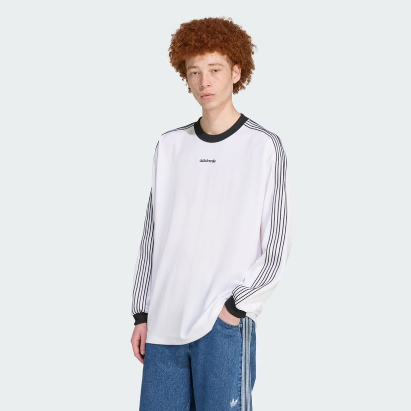 T-shirt adidas Performance Long Sleeve T-Shirt Hvid | JX3100