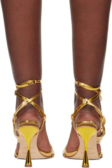 Skopleje Ottolinger Ottolinger Flower Heeled Sandals Gul | 13190013101, 1